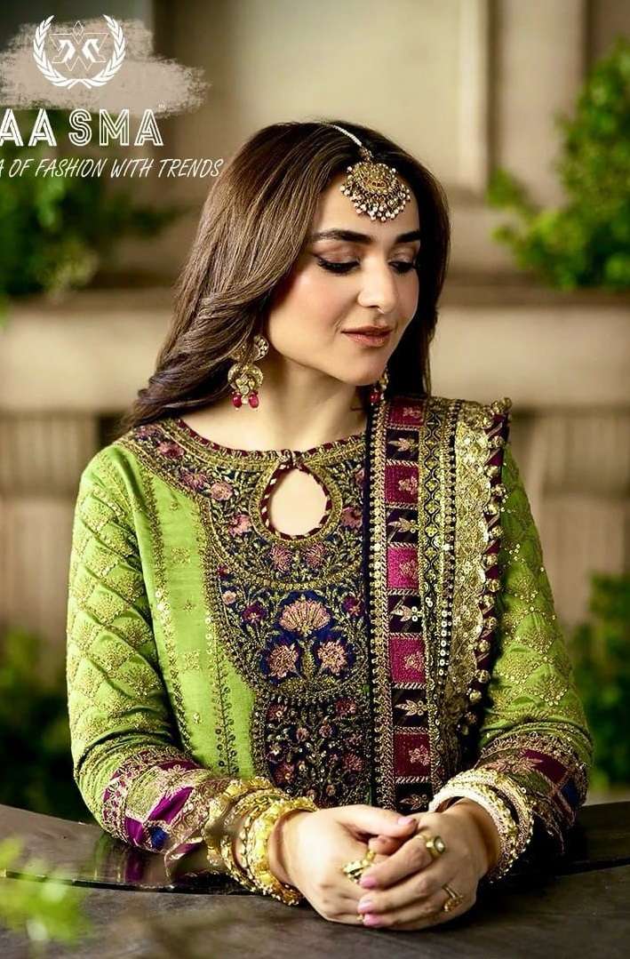 D No -206Semi Stitched AASMA